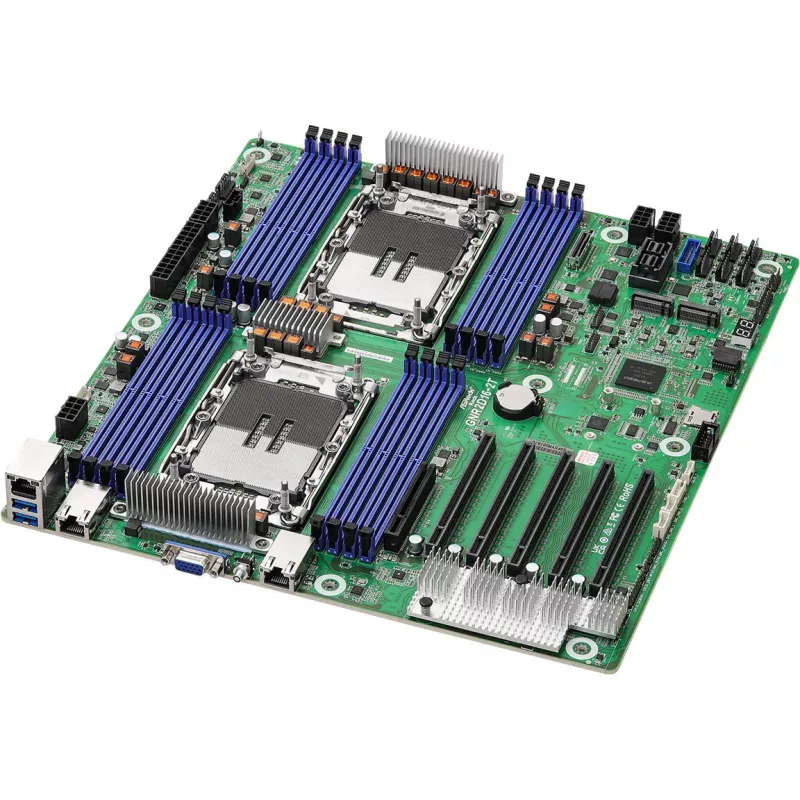 Základná doska ASRock GNR2D16-2T, Intel SoC, LGA 4710 (Socket E2), EEB, 16 DDR5 slotov, max. 128 GB, 10Gb Ethernet