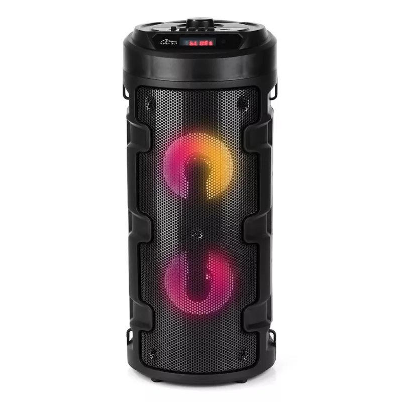 Media-tech Partybox Keg Bt - kompaktný Bluetooth stereo reproduktor s FM rádiom, MP3 prehrávač MT3165