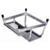 Schodík Krause 805027, hliník 2 stupne, max. zaťaženie 150 kg, dĺžka 680 mm, výška 41 cm