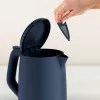 Elektrická kanvica Tefal KO2M0410 — 1,7 L, 2400 W, modrá, ukazovateľ hladiny vody, filter proti vodnému kameňu