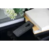 Puzdro na smartphone man and wood pre Galaxy S9 Plus – carbon čierna