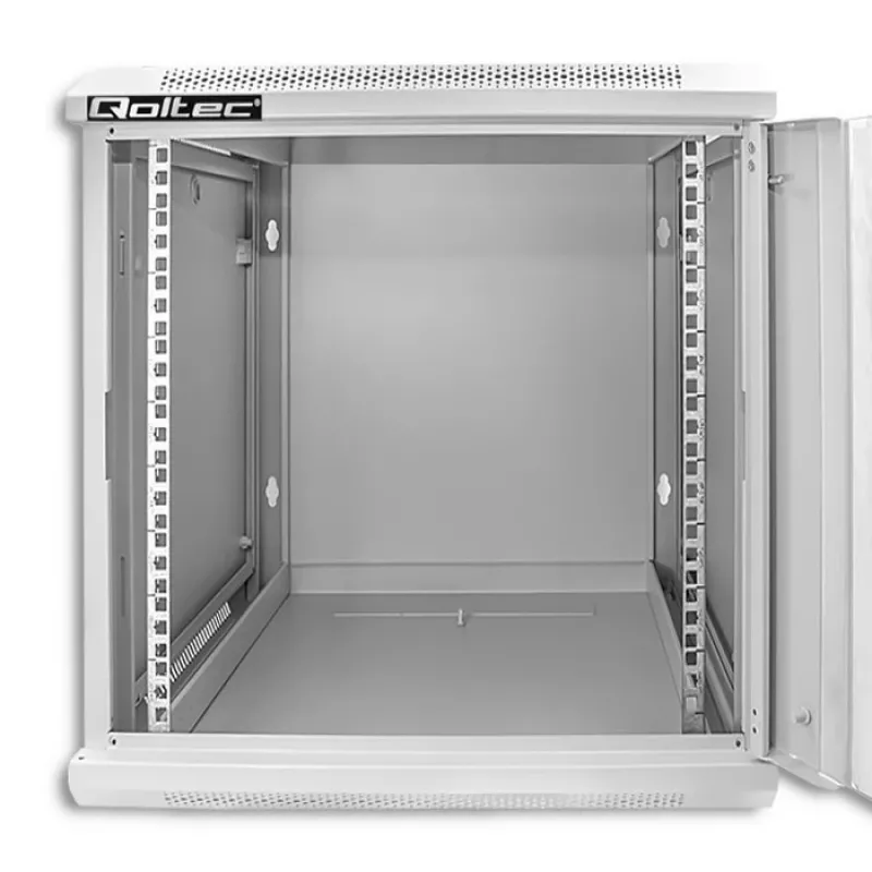 Rack skriňa QOLTEC 19-palcová 12U model 54485 — sieťová/serverová skriňa