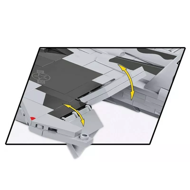 Cobi stavebnice Boeing F-15EX Eagle II modelová sada COIB-5900, zberateľská stavebnica v mierke