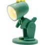 LED stolová lampa RealPower 486257 zelená 1 žiarovka na batérie