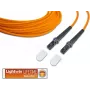 Lightwin vysokokvalitný duplexný optický patch kábel, MM OM2, MTRJ - MTRJ optický patch kábel (LDP-50 MTRJ-MTRJ 2.0)