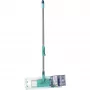 Mop Leifheit 55049 mikrovláknový mop na laminát, dlažbu a drevo, sivá/tyrkysová