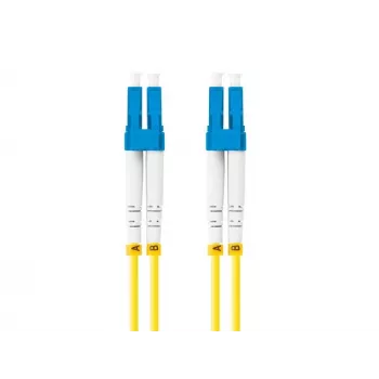 Optický kábel LANBERG FO-LULU-SD11-0010-YE, 3 m, G.657.A1, LC–LC, žltý