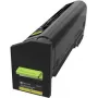 Lexmark vysokovýkonný - žltý - originálny