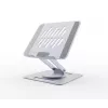 Stojan na notebook GEMBIRD NBS-DR1-01 – otočná základňa, výškovo nastaviteľný, Space Grey