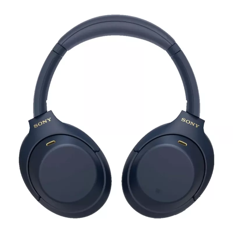 Slúchadlá Sony WH1000XM4L.CE7, circumaurálne, káblové & bezdrôtové (Bluetooth, USB-C), modré, cez hlavu