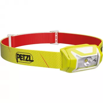Čelová lampa Petzl TIKKA 350 lm žltá — 350 lumenov, kompaktná LED čelová lampa