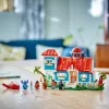 LEGO Disney Set 43268 Plážový dom – modulárny dom na stavanie, 834 dielov, 5 minifigúrok, vek 9+