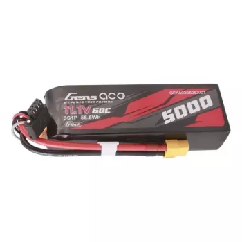 Gens ace G-Tech 5000mAh 11.1V 60C 3S1P Short-Size Lipo s konektorom XT60