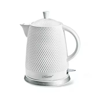 Maestro MR-069-WHITE keramická kanvica, 1,5 L, 1500 W, biela