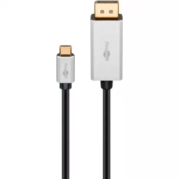 Goobay | adaptérový kábel USB-C na DisplayPort | 60176 | Type-C | DisplayPort | USB-C na DisplayPort | 2 m