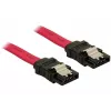 SATA kábel DeLOCK 84302 0,5 m červený