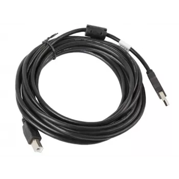 Lanberg CA-USBA-11CC-0050-BK USB kábel 5 m 2.0 USB B čierny (CA-USBA-11CC-0050-BK)