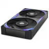 Skriňový ventilátor NZXT Performance Fan F240X 240 mm, čierny