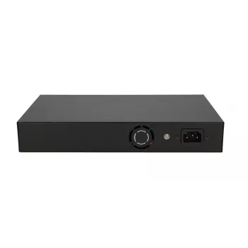 Switch Extralink VIRTUS V3 Unmanaged L2 16x Fast Ethernet (10/100) PoE 1U čierny