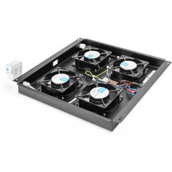 Strešná chladiaca jednotka Digitus DN-19 FAN-4-B-N