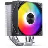 CPU chladič Jonsbo CA40 čierny ARGB, 120 mm PWM ventilátor, 225 W TDP, čierny