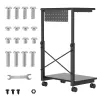 CPU vozík s NanoRS policou, max. 80 kg, výškovo nastaviteľný 550–850 mm, RS430