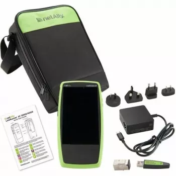 PoE sieťový a káblový tester Fluke Networks NetAlly LinkRunner AT 3000 – RJ-45, SFP/SFP+, Li-Ion 9750 mAh
