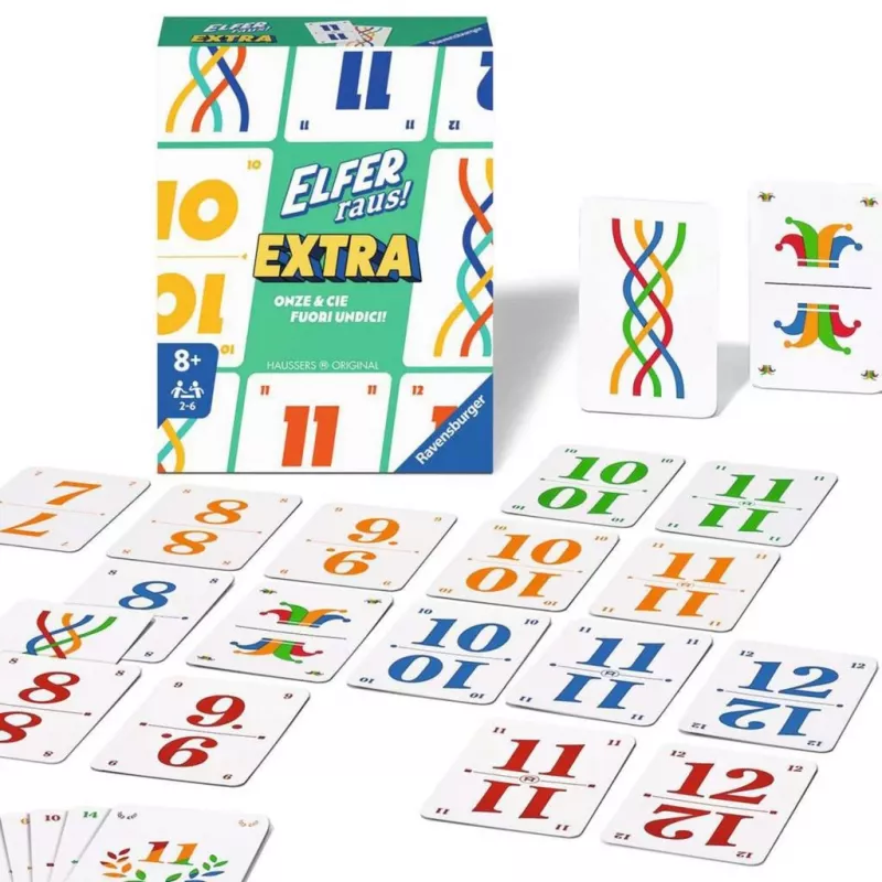 Elfer raus Extra, kartová hra