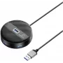 Renkforce RF-USBH-400 4-portový USB 3.0 hub čierny matný (RF-6266640)