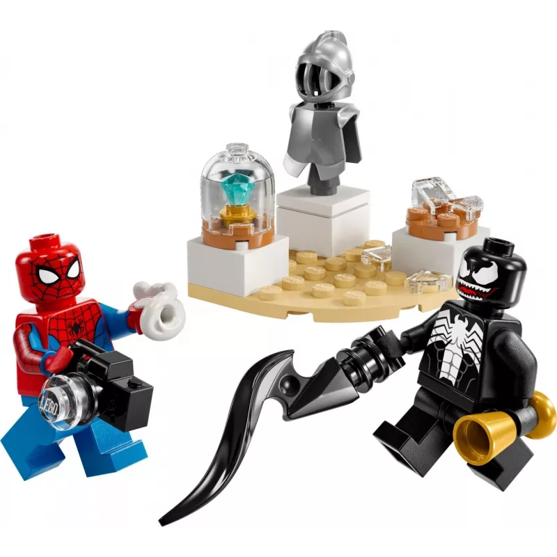 Stavebnica LEGO Venoms Museumsraub Polybag sada 30707 – Marvel Super Heroes, malá zberateľská stavebnica