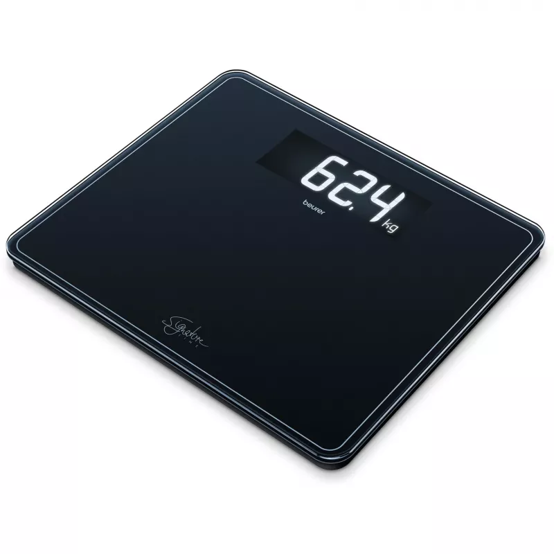 Osobné váhy Beurer GS 410 Signature Line – čierny sklenený povrch, model 735.76