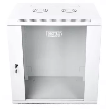 Digitus DN-W19 12U/450 sieťová skriňa nástenný rack sivá