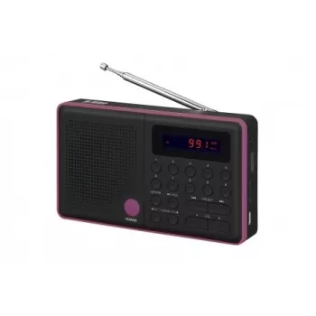 Radio Pliszka USB, FM čierna