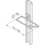Schroff káblové očká F.C-RAIL 45X120MM 4X (20118339)