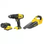 Stanley SFMCK219D1-QW 18V aku súprava náradia s batériou, 2-dielna