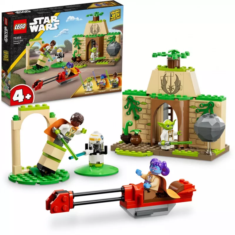LEGO stavebnica Star Wars 75358 Jedi chrám na Tenoo – stavebná hračka, zberateľská stavebnica