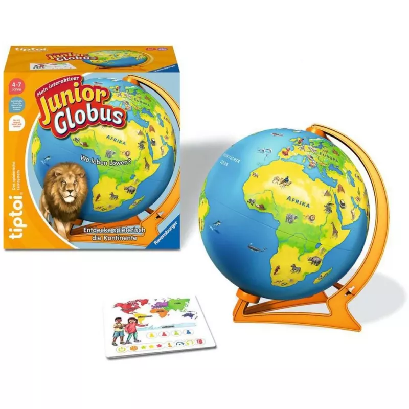 Vzdelávacia hračka Ravensburger tiptoi Mein interaktiver Junior Globus