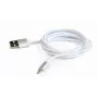 Lightning kábel Gembird CCB-MUSB2B-AMLM-6-S 1,8 m strieborný