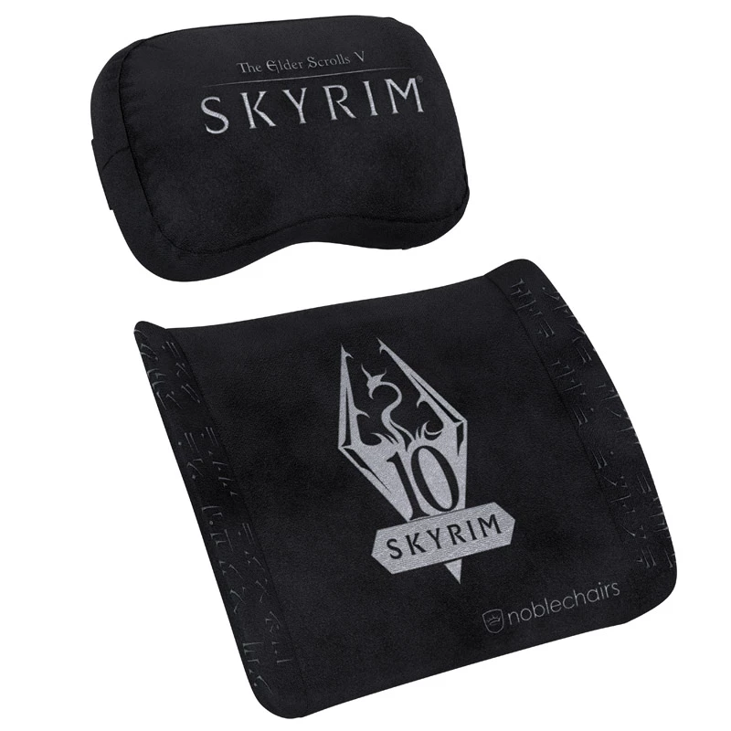 noblechairs set vankúšov z memory foam – SKYRIM Edition
