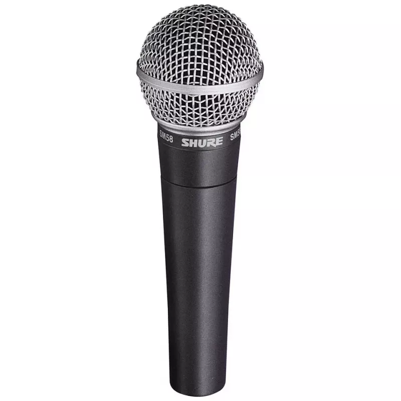 Shure SM58SE - dynamický kardioidný spevácky mikrofón s vypínačom