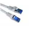 Lanberg patch kábel S/FTP Cat.6a 20m sivý LSZH
