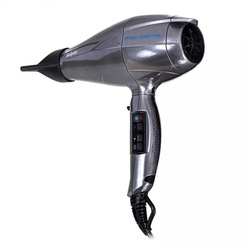 BaByliss Pro Digital sivá, strieborná 2200 W