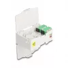 Optická zásuvka DeLOCK 88097 SC simplex biela