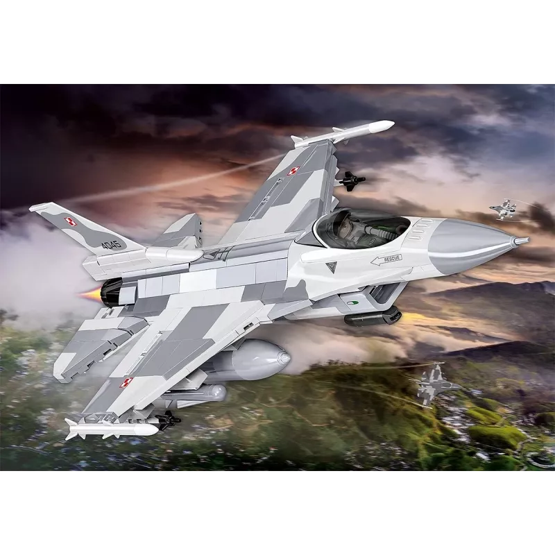 Stavebnica Cobi F-16C Fighting Falcon – 463 dielov, modelová stavebnica v mierke