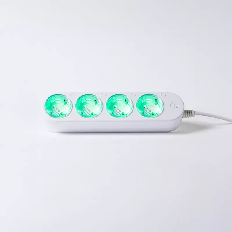 Smart 12A Shelly Power Strip 4 Gen4 Zigbee/Matter predlžovacia zásuvka