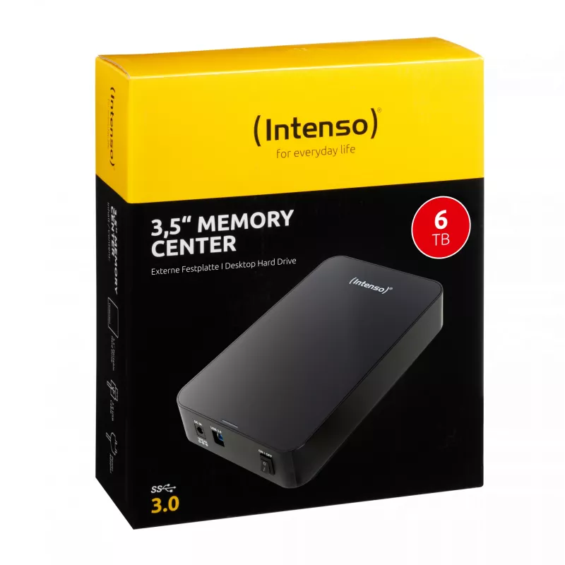 Intenso Memory Center externý pevný disk 6 TB 5400 ot/min 3,5