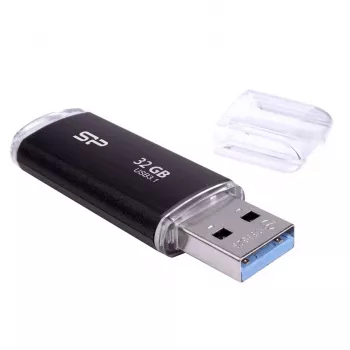 Silicon Power Blaze B02 USB kľúč 32 GB USB Type-A 3.2 Gen 1 (3.1 Gen 1) čierny
