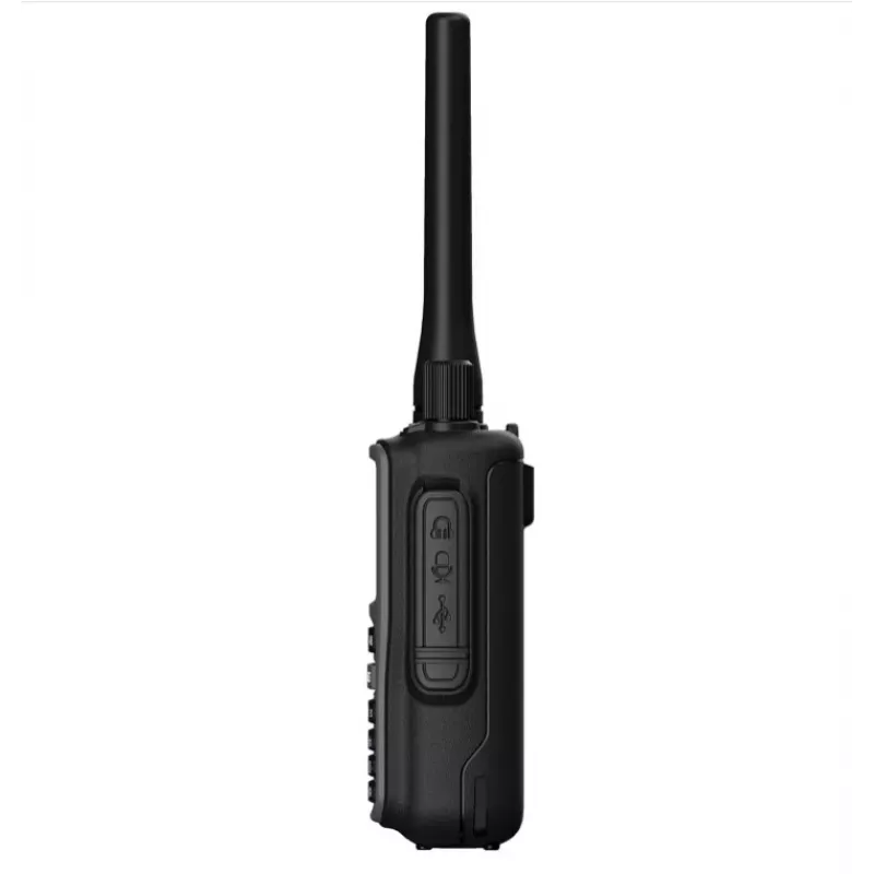 Baofeng UV-5R EU MINI USB-C Bluetooth VHF UHF Aviation Band sivá vysielačka