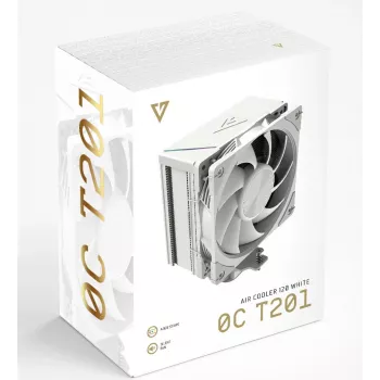 MODECOM Volcano 0C T201 chladič procesora 12 cm biely