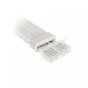 PCI-E 8-Pin predlžovací kábel Kolink Umbra Radiant ARGB — dual 2× 8-Pin, opletená predlžovačka pre napájanie GPU